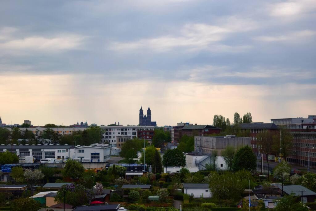 Md-5 Stadtfeld Beimsstrasse 81 - Appartement Domblick - Parkplatz - Balkon - 2Einzelbetten - Schlafsofa Μαγδεβούργο Εξωτερικό φωτογραφία